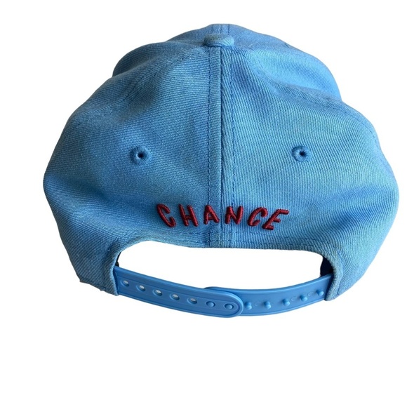 Chance the Rapper 3 New Era Cap Hat Snapback Authentic Blue White Limited - Picture 4 of 9